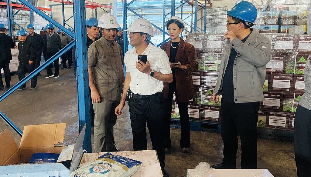Yemeni customers visit Risso Factory10