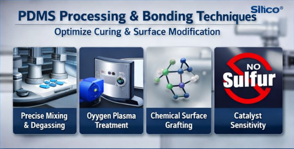 PDMS Processing & Bonding Techniques