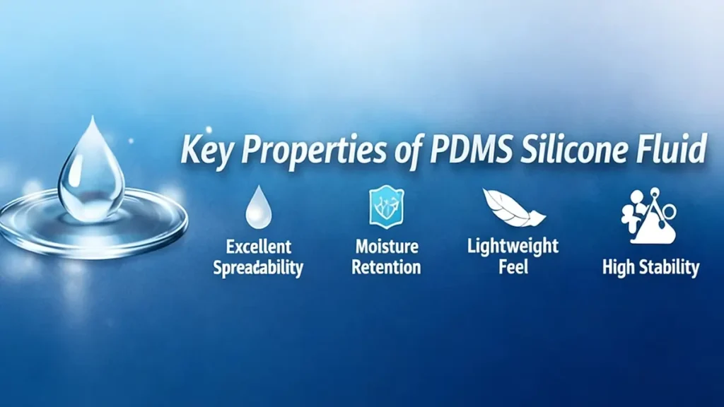Key properties of PDMS Silicone Fluid