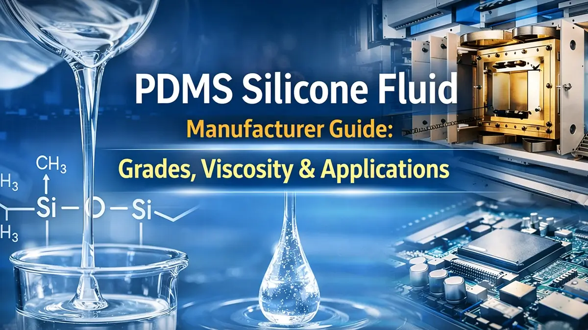 PDMS Silicone Fluid Manufacturer Guide Grades, Viscosity and Industrial Applications