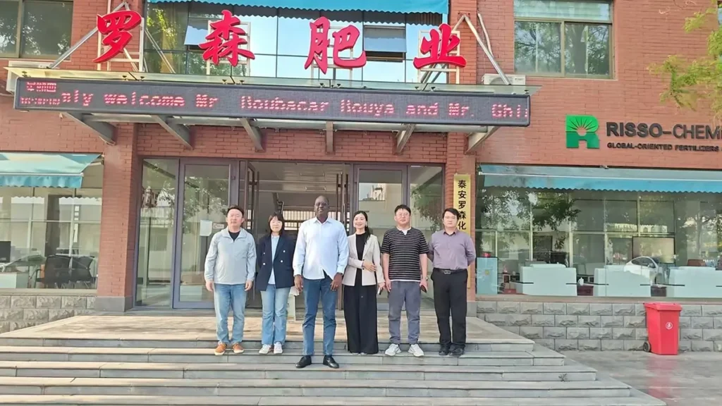 Côte d’Ivoire Clients Visit Risso NPK Fertilizer Plant