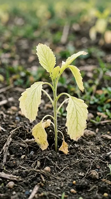 Oilseed_plant_Nitrogen_deficiency