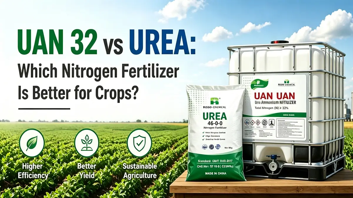 UAN 32 vs Urea nitrogen fertilizer comparison for modern crop production